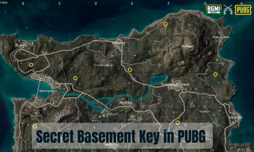 How Where To Find And Use The Secret Basement Key In PUBG Mobile How Where To Find And Use The Secret Basement Key In PUBG Mobile