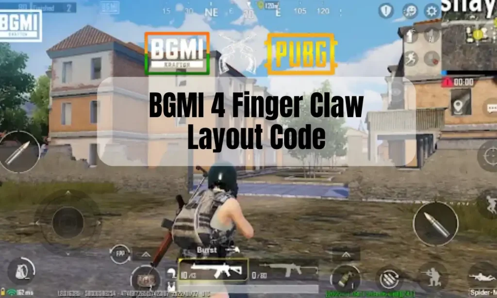 BGMI 4 Finger Claw Layout Code