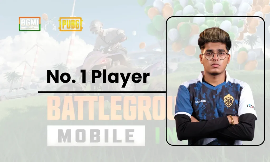 World No 1 BGMI Player