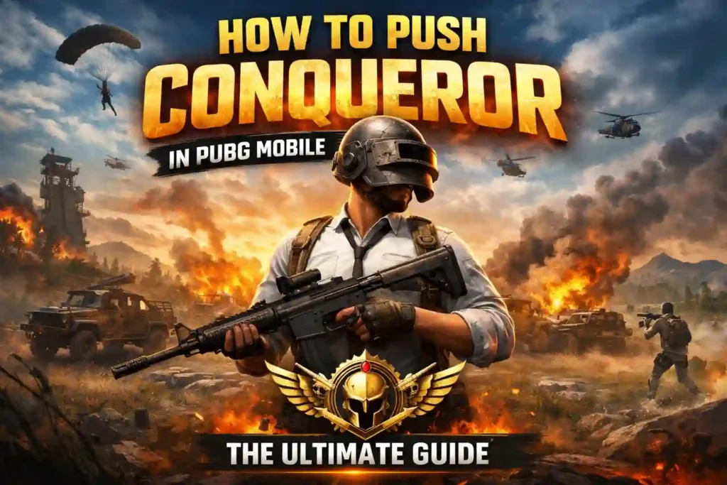 How to Push Conqueror in PUBG Mobile