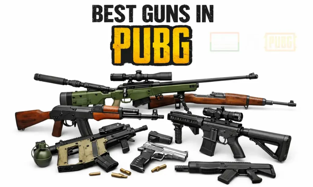 Best Guns in PUBG