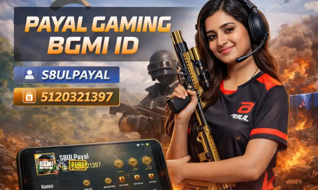 Payal Gaming BGMI ID
