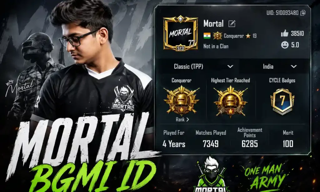 Mortal BGMI ID