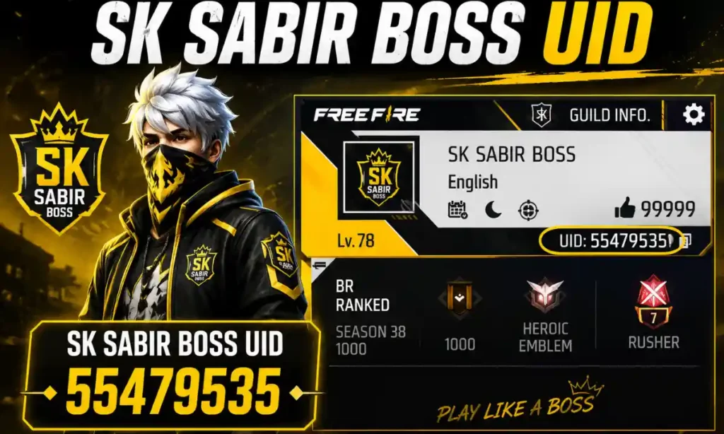 SK Sabir Boss UID